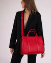 Manhattan Tote Bag - Red