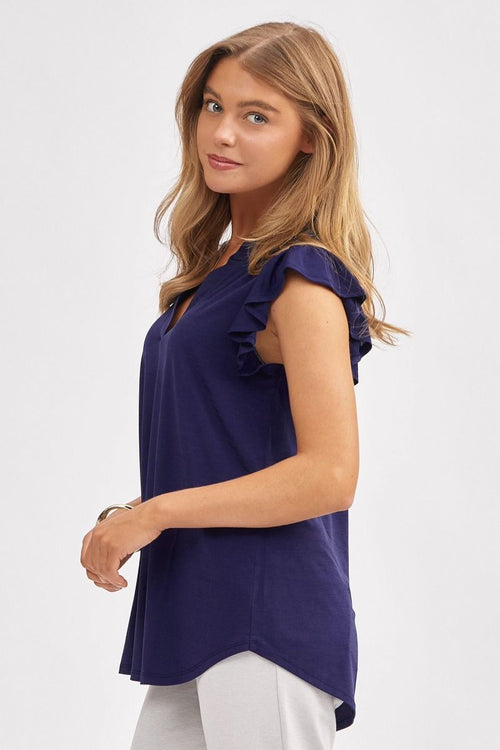 Liz Flutter Top