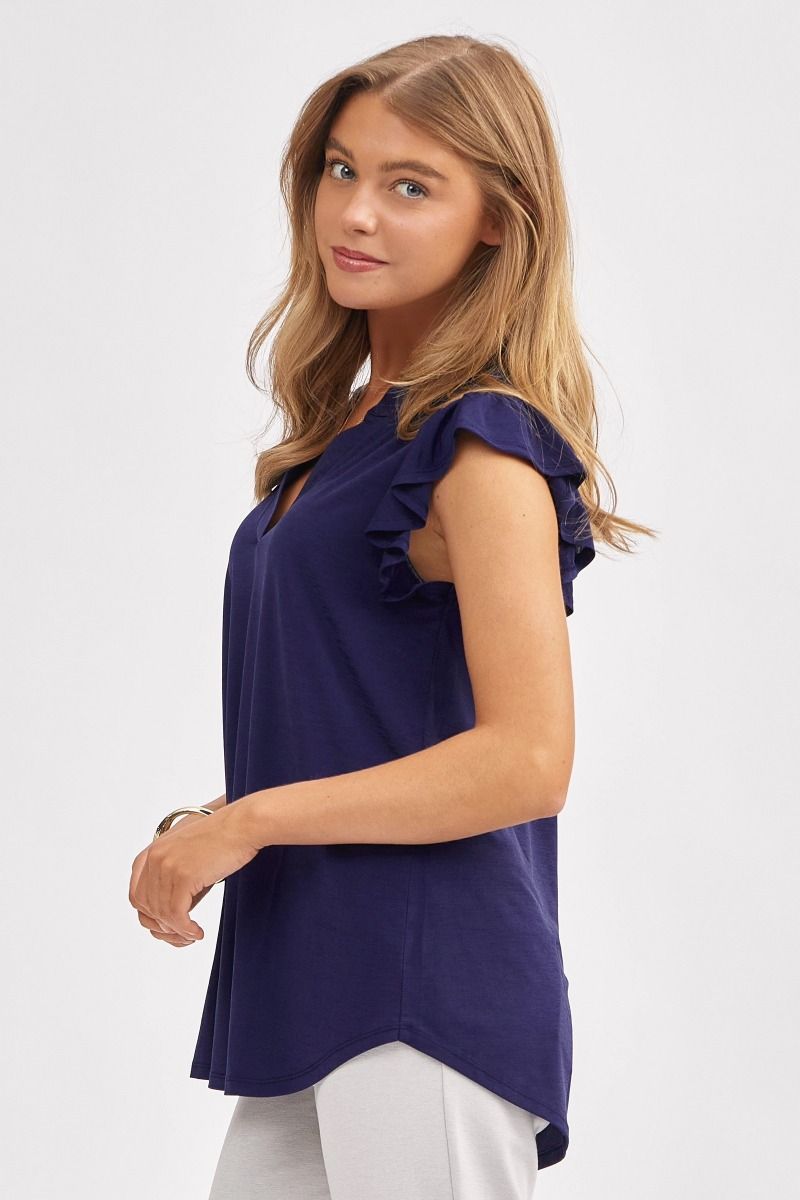 Liz Flutter Top