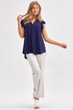 Liz Flutter Top