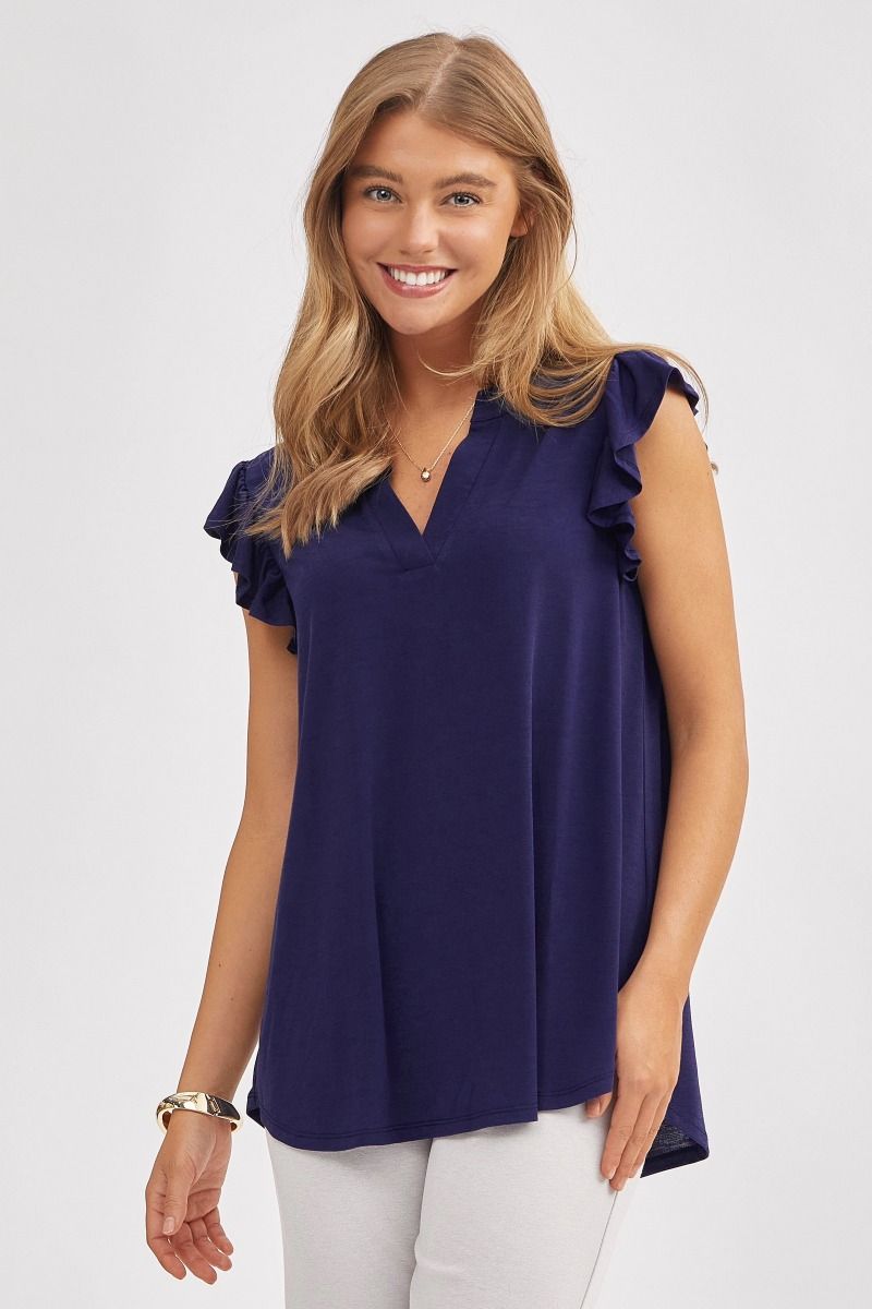 Liz Flutter Top