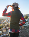 Sherpa Vest - Olive