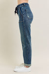 High Waist Vintage Wash Jogger
