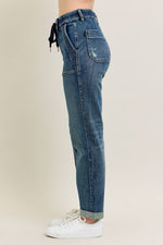 High Waist Vintage Wash Jogger