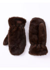 Faux Fur Mitts