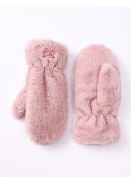 Faux Fur Mitts