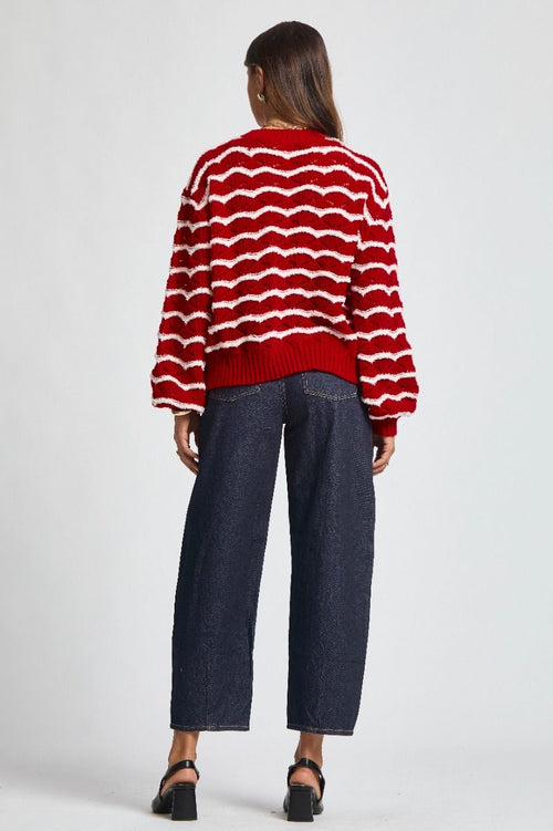 Holiday Wave Sweater