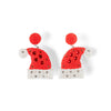 Holiday Spirit Beaded Earrings