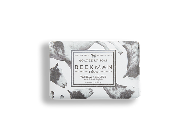 BEEKMAN Goat Milk Bar Soap- Assorted