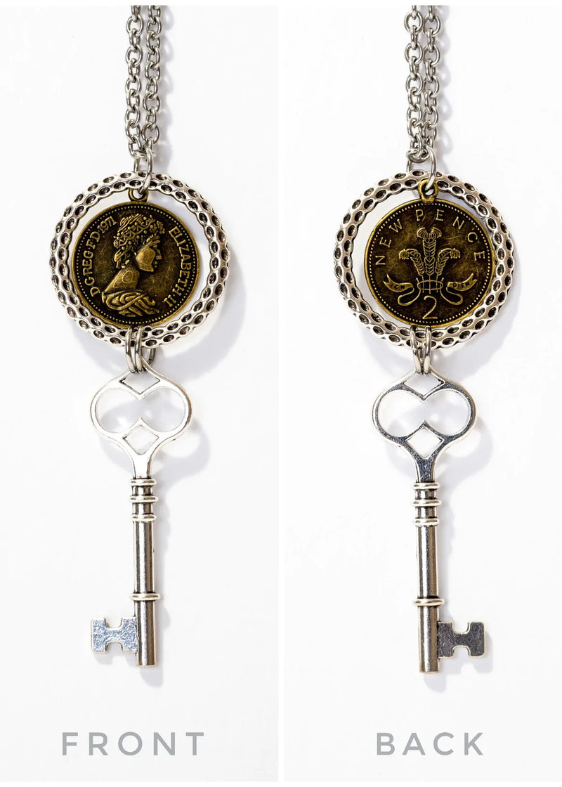 Everly Vintage Key Necklace