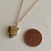 "Total Eclipse of the Heart" Tiny Heart Locket