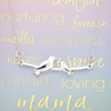 Mama Bird Necklace - Gold & Silver Available 1-4