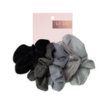 Velvet Scrunchies - 5 Pack - 2 Colour Styles