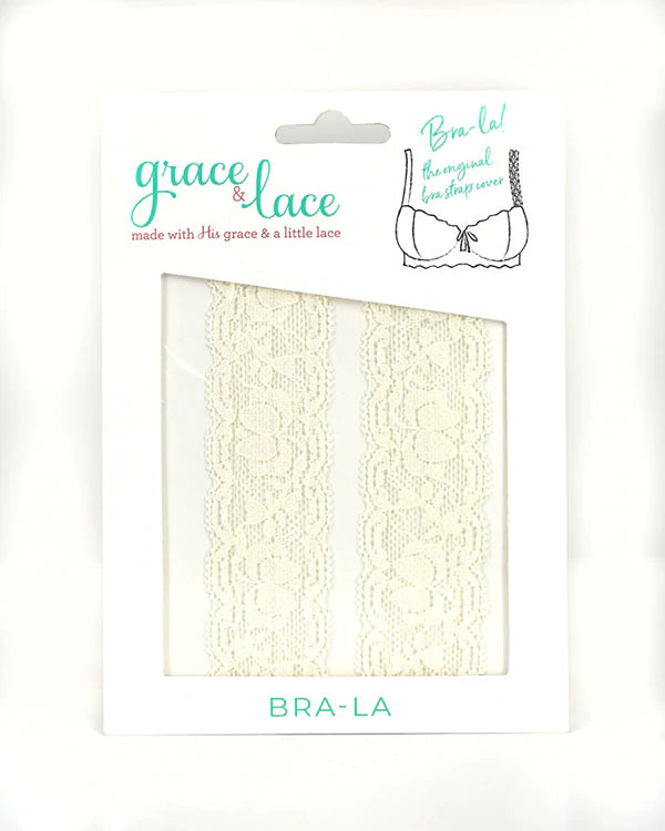 Bra-La: Lace Bra Strap Cover - 6 Colours Available