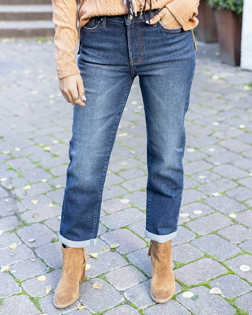 Repurpose Lightly Distressed Denim - Grace and Lace