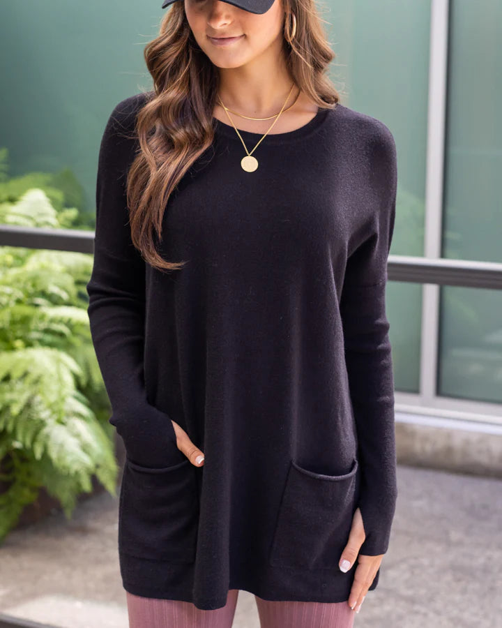 Sweater Pocket Tunic